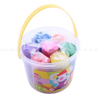 Hộp đất nặn 5 màu BK4005 400g