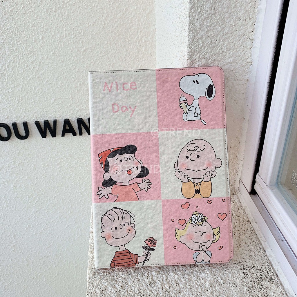 Bao da bảo vệ họa tiết hoạt hình dễ thương cho Ipad Air 4 10.9 Mini 4 / 5 7.9 Air 3 10.5 | BigBuy360 - bigbuy360.vn