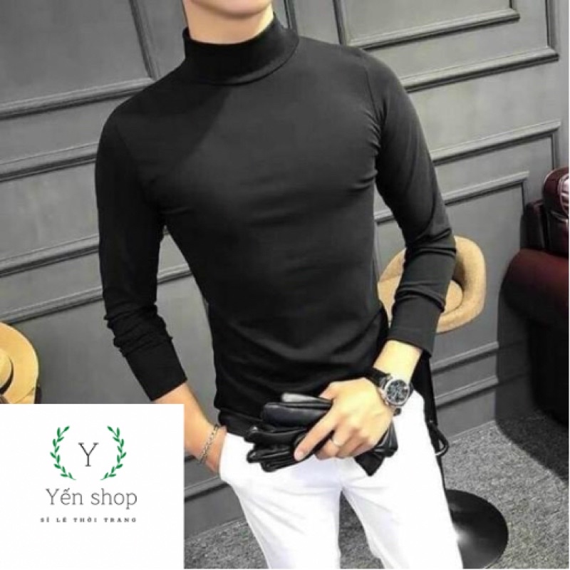 Áo giữ nhiệt lót nỉ cho nam