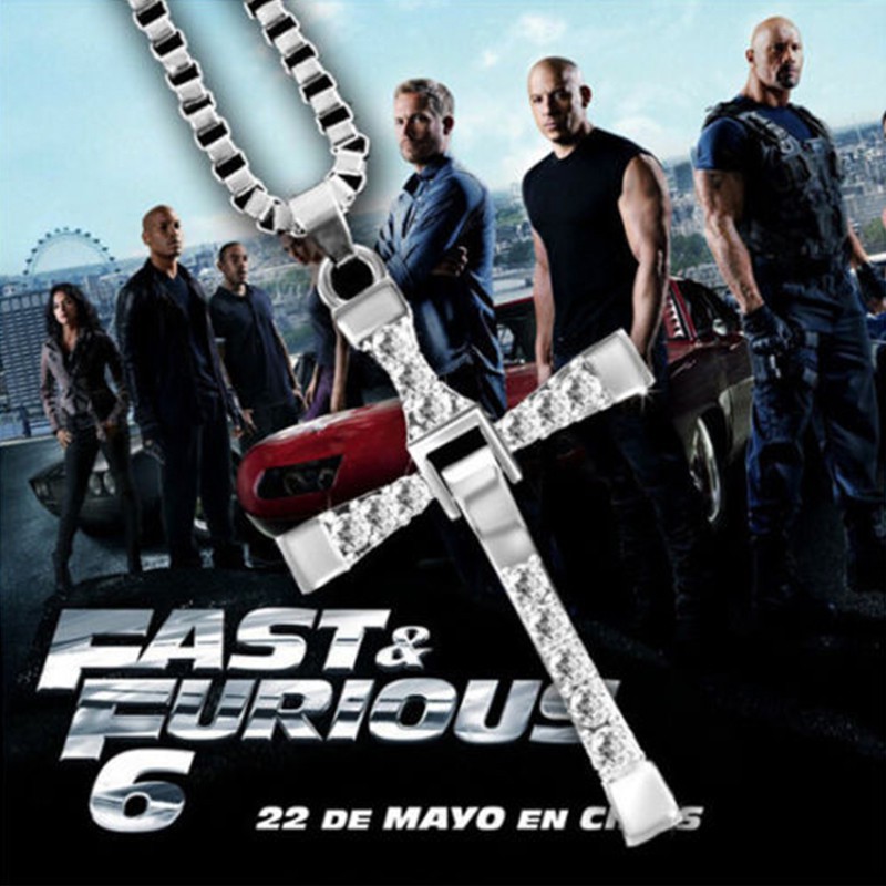 Dây Chuyền Mặt Hình Thánh Giá Phong Cách Phim Fast And Furious