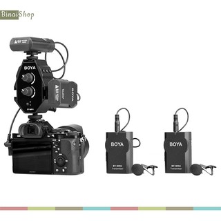 Bộ trộn micro stereo cho máy ảnh Boya BY-MP4