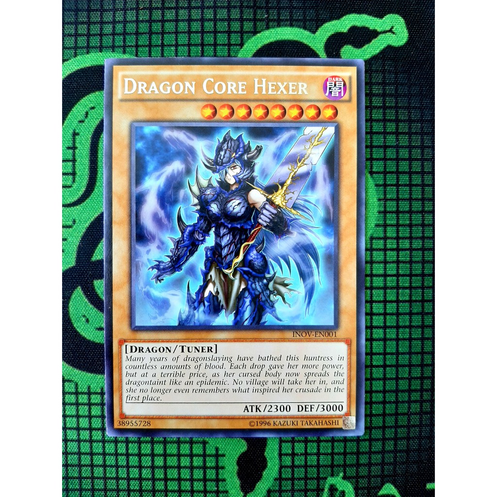 Thẻ Bài Mint90 Yugioh Monster Dragon Core Hexer  - Rare