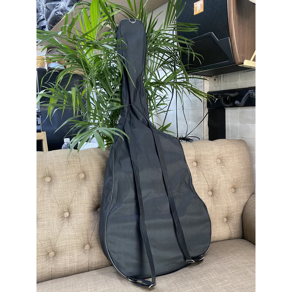 Bao Đàn Guitar 1 Lớp Full Size Logo Guitar Sài Thành (đựng vừa đàn classic và acoustic tất cả các dáng đàn)