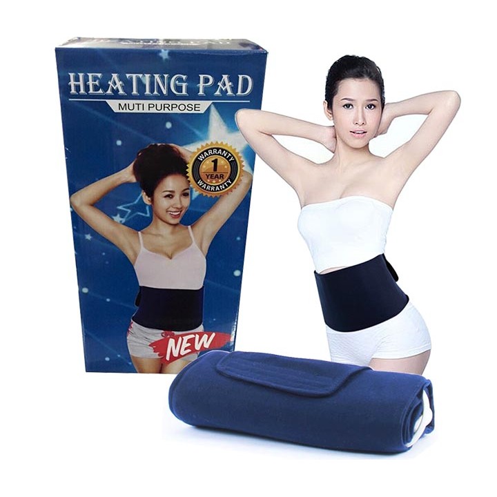 Đai quấn nóng Heating Pad Giảm Mở Bụng Hiệu Quả