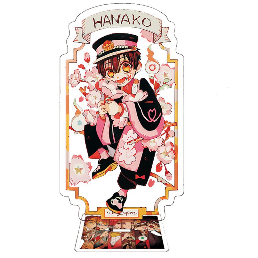 Mô hình nhân vật anime Toilet Bound Hanako Kun Nene Yashiro Aoi Akane Teru Kou Minamoto bằng acrylic