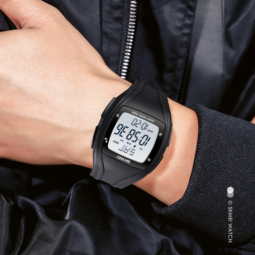 Đồng Hồ Thể Thao Điện Tử Hiển Thị Led SKMEI 1610 Chống Thấm Nước 50M