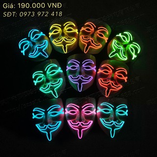 Mặt nạ hacker anonymous (Đèn đặc biệt hot năm 2020)