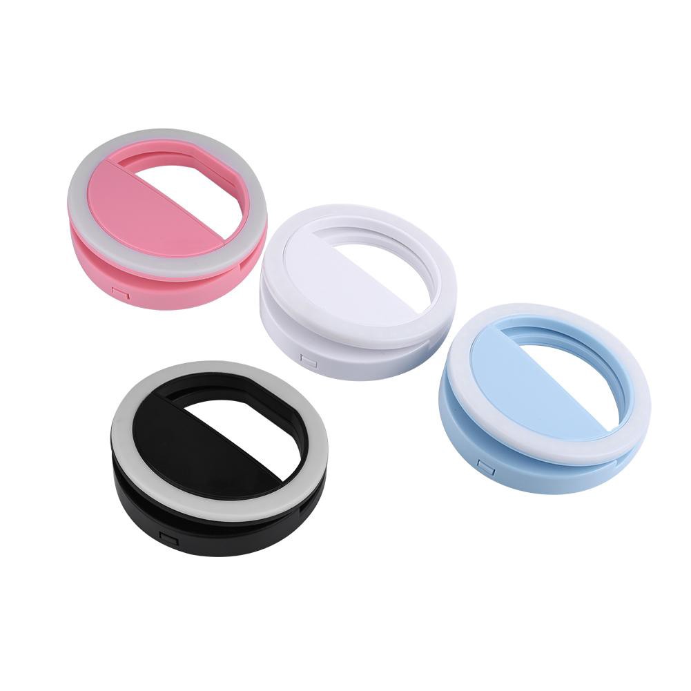 ĐÈN LED SELFIE LIGHT KẸP ĐIỆN THOẠI, TRỢ SÁNG TẠO HÌNH LIVETREAM TẶNG PIN KÈM THEO - DENLIVERE | BigBuy360 - bigbuy360.vn