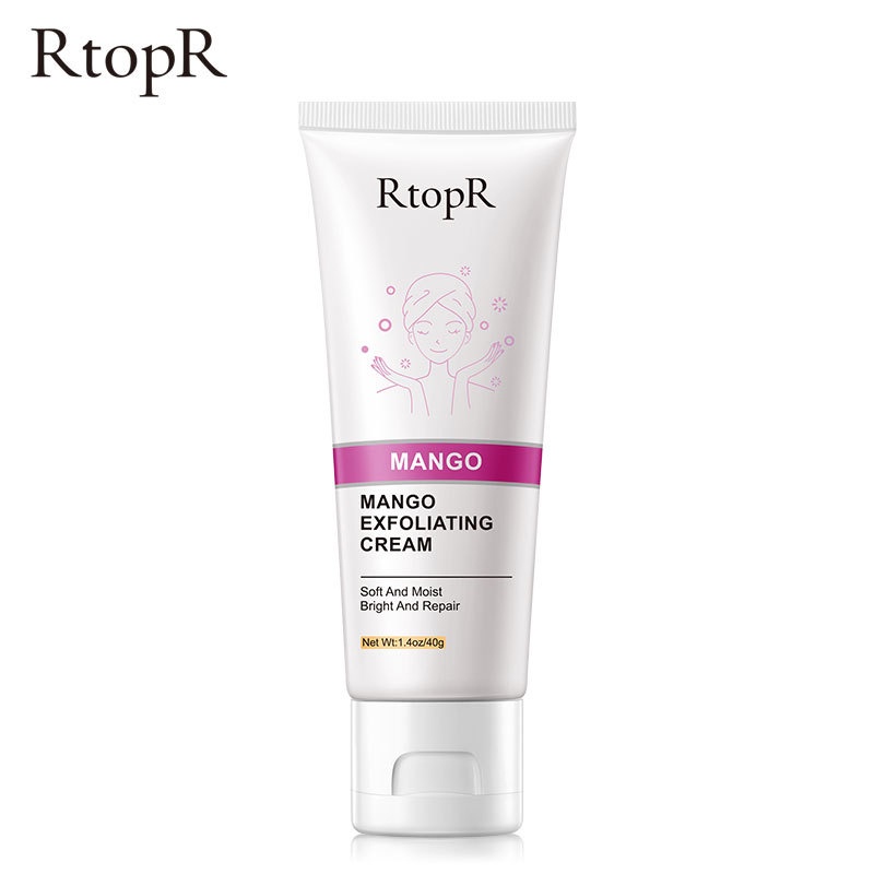 [Hàng mới về] Gel tẩy da chết RtopR Mango Exfoliating Cream làm trắng da sạch mụn dưỡng ẩm
