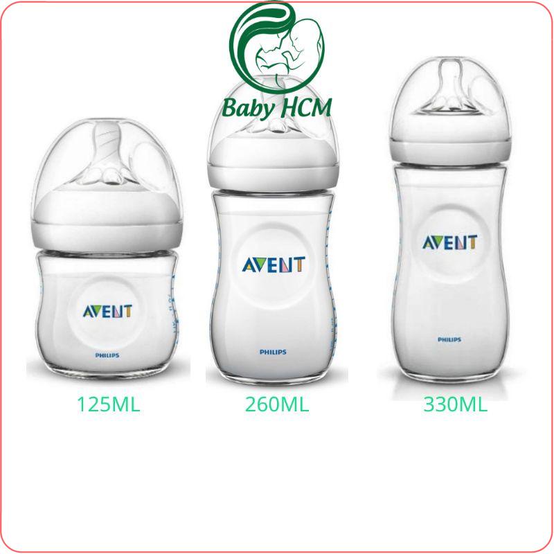 [ Núm tùy chọn] Bình sữa Philips Avent 125ml - 260ml- 330ml