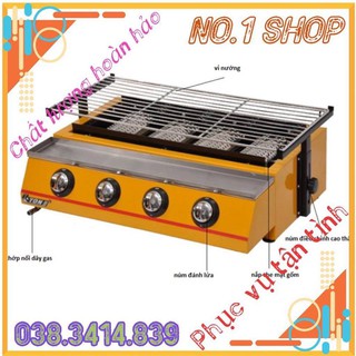 Bếp nướng bbq bằng gas 4 đầu đốt k222 eton