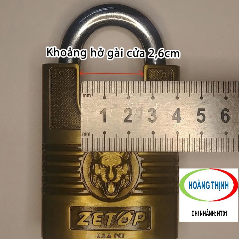 Ổ khóa chống cắt ZETOP cho gia đình - phòng trọ an toàn hơn - NPD-Khoa ZETOP A15-60