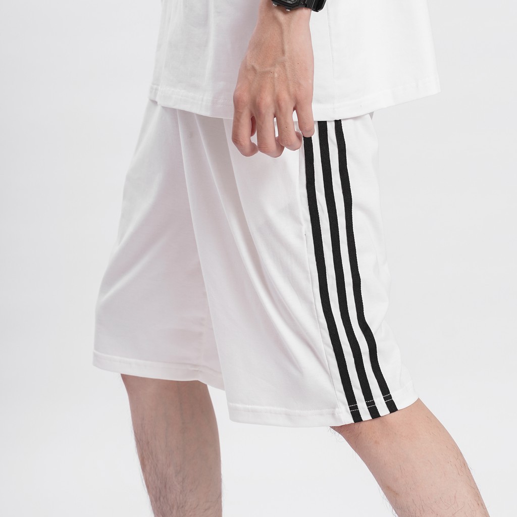 MQ Fashion - Quần short Nam thể thao lưng thun co giãn, mịn mát, có túi 2 bên, phối 3 sọc siêu Hot - New Hot | BigBuy360 - bigbuy360.vn