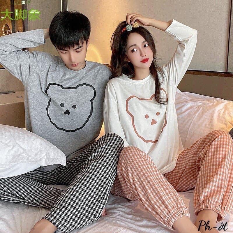 [FREESHIP - HÀNG LOẠI 1] BỘ GẤU QUẦN BOOM KẺ SIÊU XINH