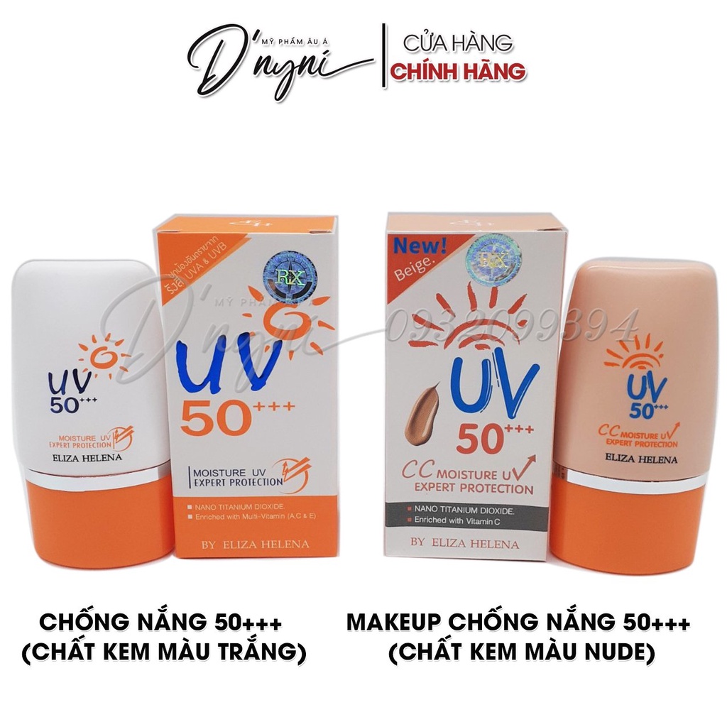 KEM CHỐNG NẮNG ELIZA HELENA UV 50 - THÁI LAN 30g