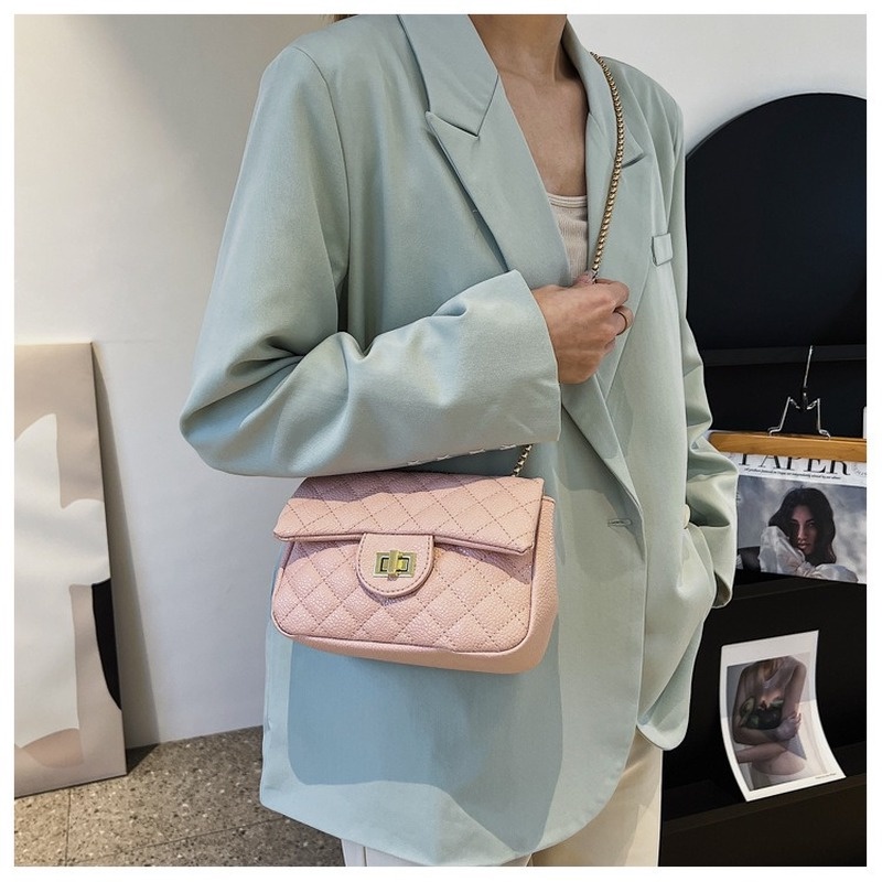 Túi Xách Đeo Vai Hình Vuông Nhỏ Đơn Giản Phong Cách Âu Mỹ Cổ Điển Thời Trang Mới 2022 Gylb1574 Dành Cho Bạn Nữ