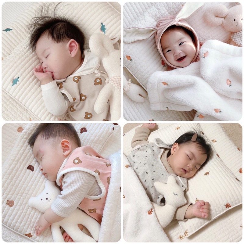 GỐI NẰM ORGANIC CHO BÉ DOTTODOT &amp; MALOLOTTE - Made In Korea
