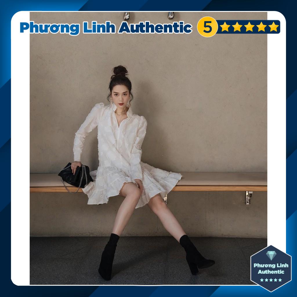 Váy ngắn thêu sóng H&M Auth new tag có sẵn 0909370001