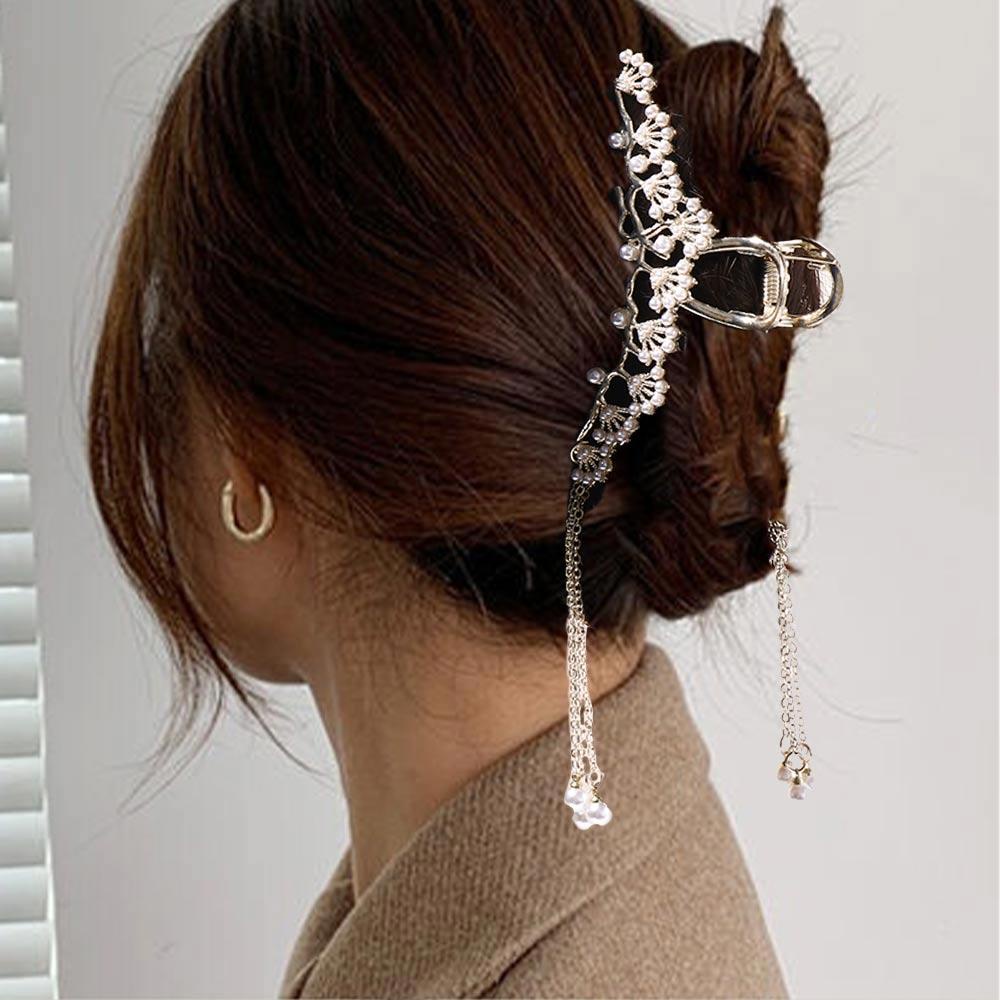 Kẹp Tóc Hình Cá Mập Dễ Thương Phong Cách Cổ Điển VANES1