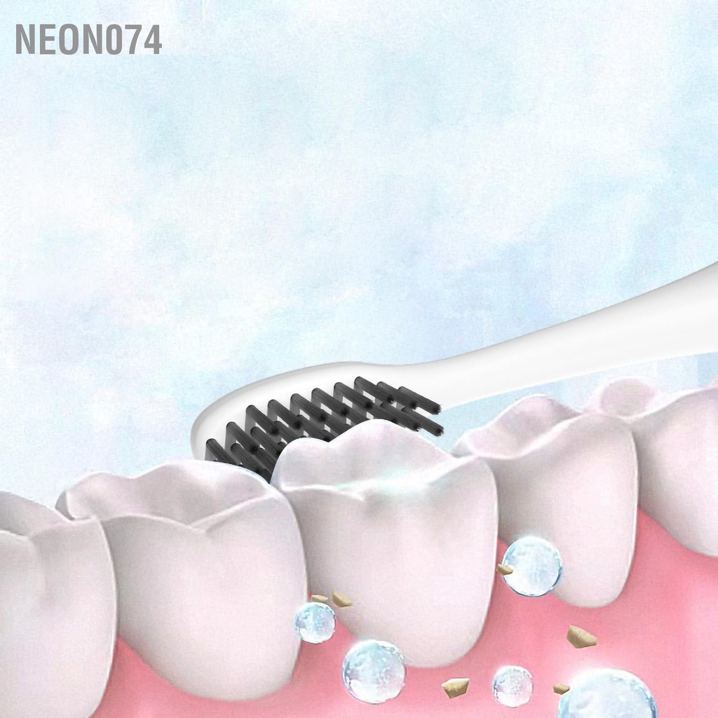 Neon074 Bàn chải điện Sonic , bàn chải đánh răng điện tự động với lông chải siêu mềm - 5 Chế Độ Sạc USB Không Thấm Nước Làm Sạch Sâu cho Người Lớn