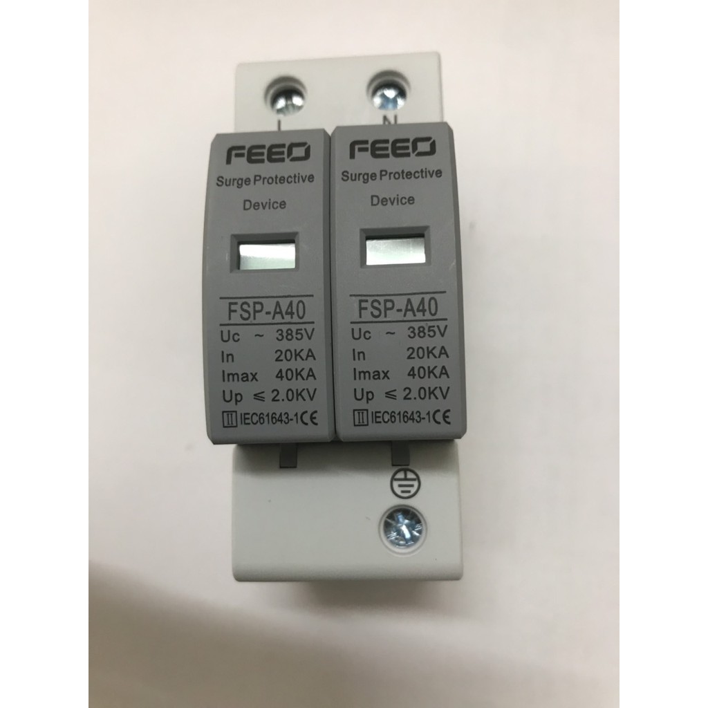 Chống sét Lan truyền AC 1 Pha 40kA Hãng Feeo