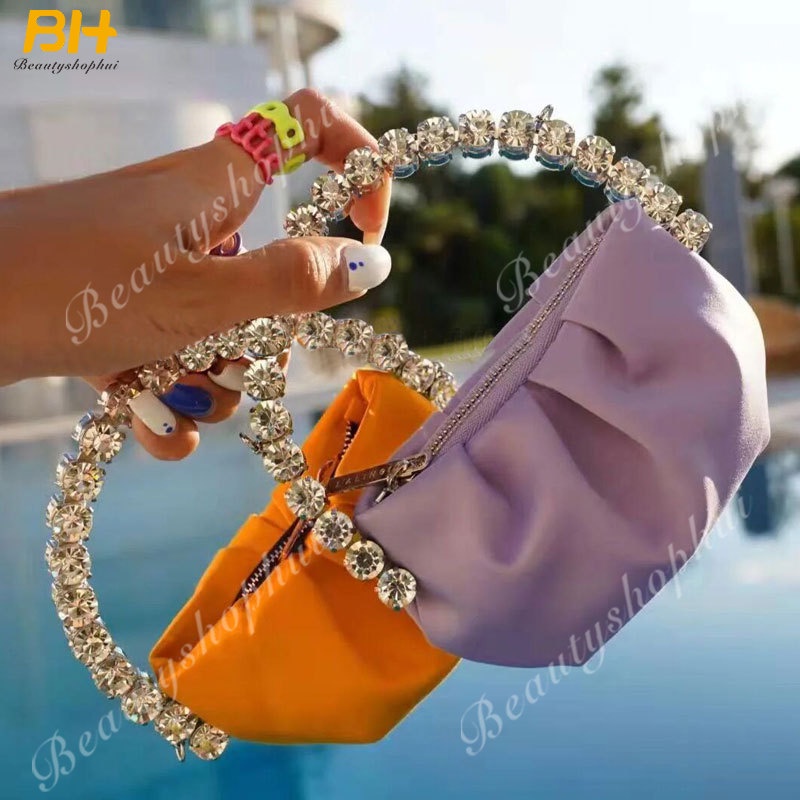 Túi Mini Đính Đá Kim Cương Giả 22 Mới