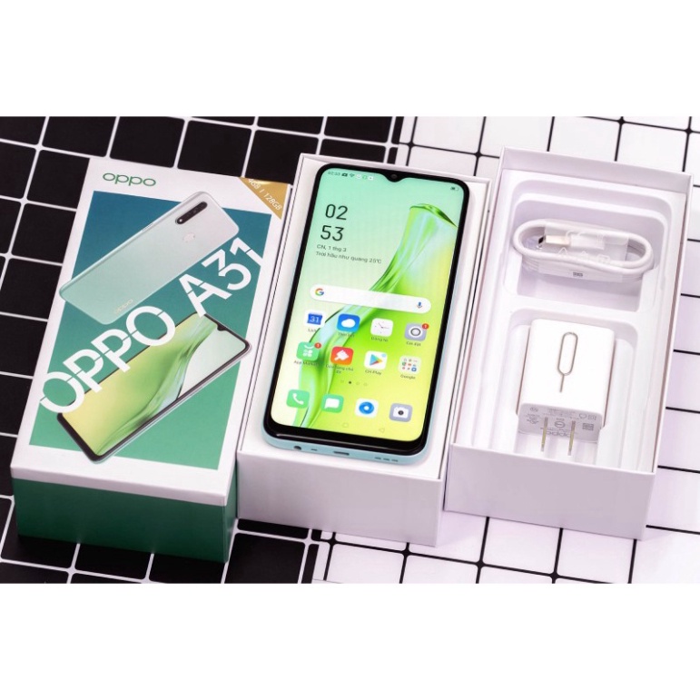 Điện thoại OPPO A31 6GB/128GB 2020 ( 2020) New Chính Hãng, Màn Giọt nước 6.5inch, Chiến Game siêu mượt MSP 021