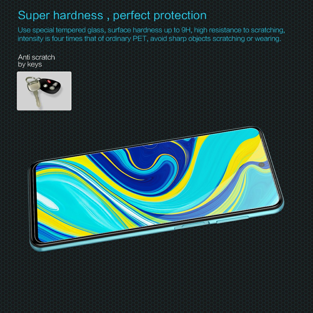 Cường lực Redmi Note 9s / Note 9 Pro  FREESHIP Từ 50k hiệu Nillkin 9H Trong suốt trơn mượt hạn chế vân ( check code )