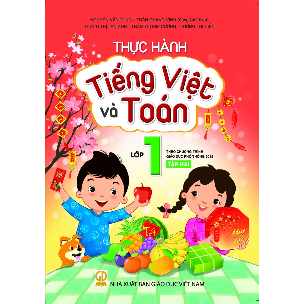 Sách - Thực hành Tiếng Việt và Toán lớp 1 tập 2 (HEID)