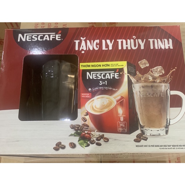 NESCAFÉ 3in1 Cà phê rang xay hòa tan Đậm đà hài hòa