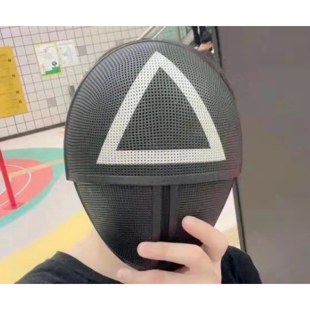 Mặt nạ nhân vật phim Squid Game phong cách Hàn Quốc