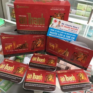 ✅(chính hãng date xa)Kẹo ngậm AN THANH-giảm đau rát họng,khàn tiếng,ho-công thức Hải Thượng Lãng Ông