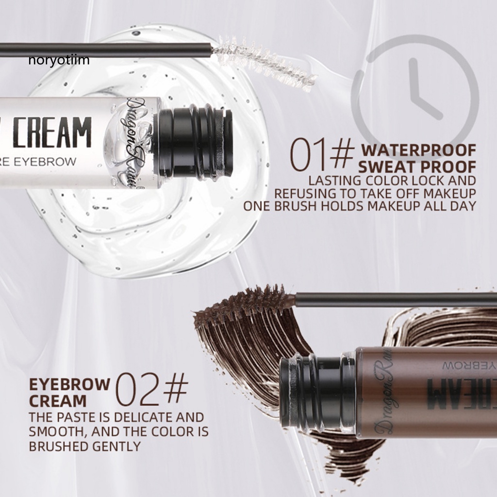 Nor NOR| Gel Định Hình Tạo Kiểu Lông Mày Chống Mồ Hôi Cho Người Mới Bắt Đầu
