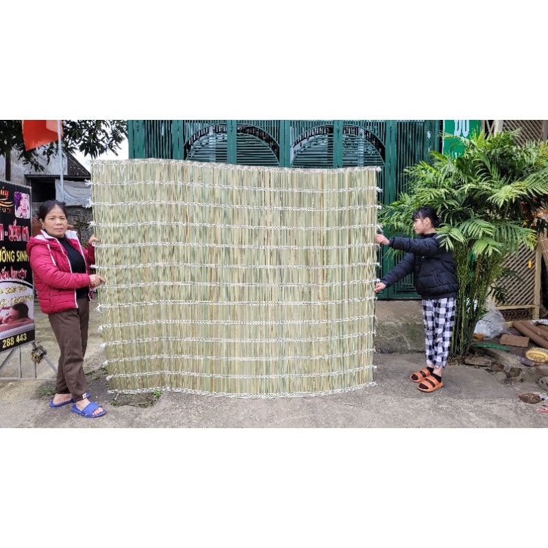 Mành 1,2x2m che nắng che mưa, che nắng hiên nhà