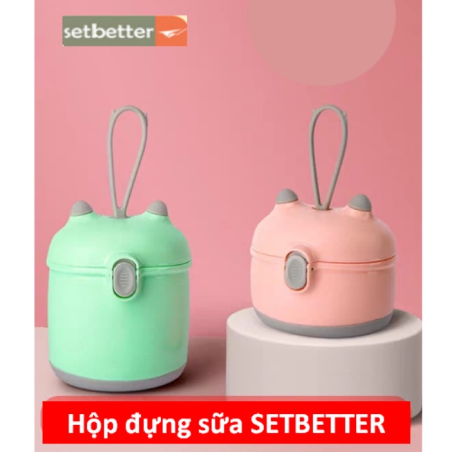 HỘP ĐỰNG SỮA BỘT SETBETTER