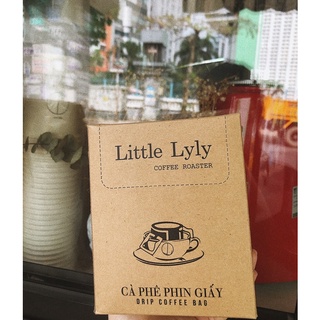 Cà phê phin giấy little lyly coffee dòng truyền thống đậm đắng hậu ngọt