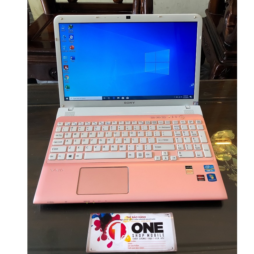 [ Siêu phẩm - Siêu Quyến Rũ ] Laptop Sony Vaio SVE15115EGP Pink cực đẹp, Core i5 3210M , Ram 8Gb , SSD 256Gb . | BigBuy360 - bigbuy360.vn