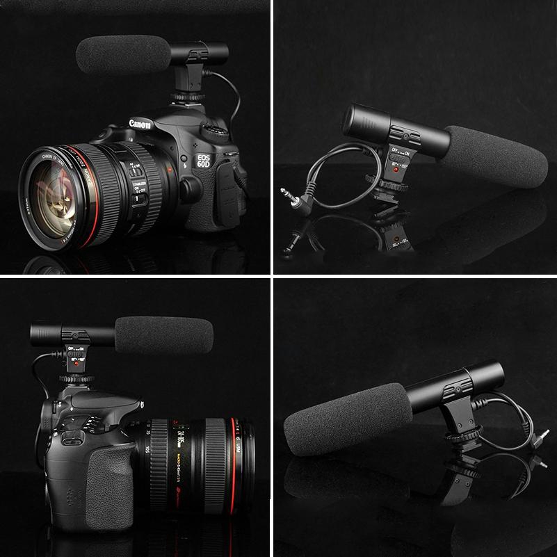 Micro Selens MIC-01 Cho Nikon Canon DSLR Camera PC Điện Thoại