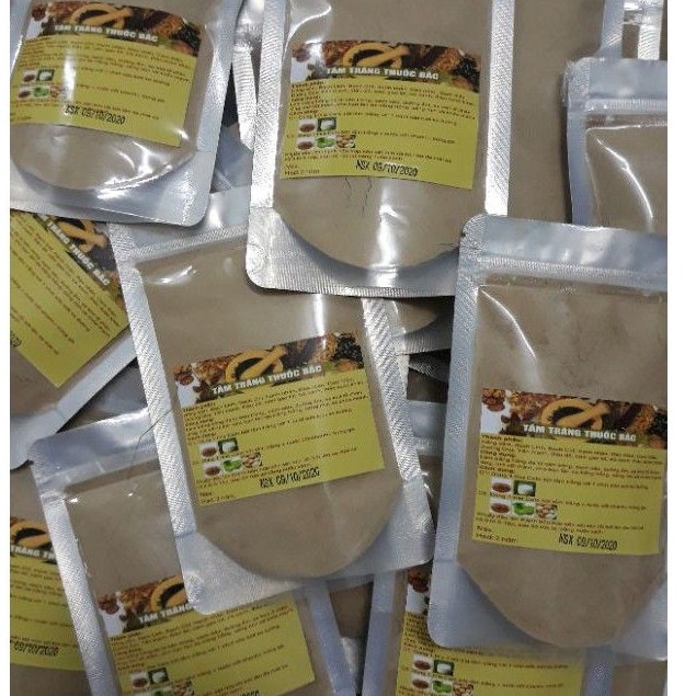 Bột tắm trắng 24 vị thuốc bắc 100g handmade