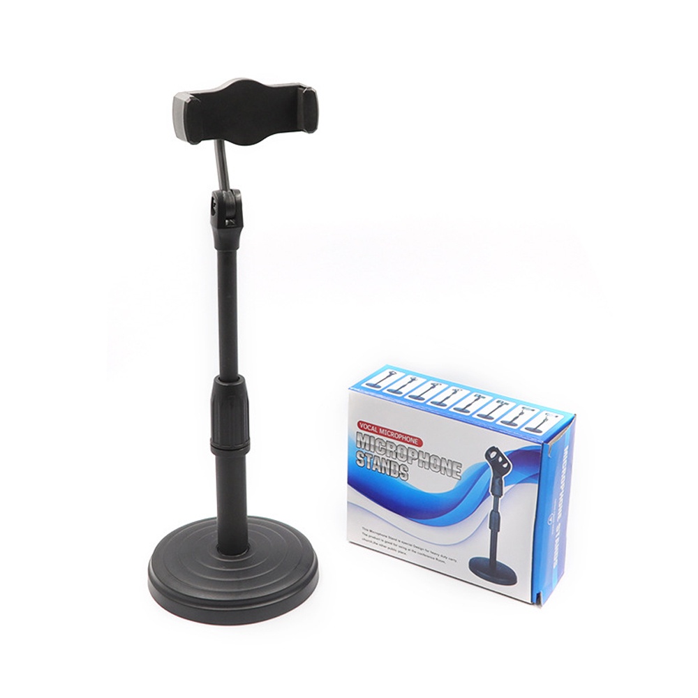 Giá Đỡ Điện Thoại Để Bàn Livestream BIMBOO, Kẹp Đa Năng Hỗ Trợ Xoay 360 Độ