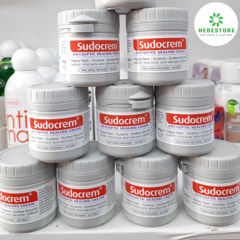 (Chính hãng) Kem hăm tã Sudocrem 60g cho trẻ sơ sinh nội địa Anh UK, kem chống hăm cho bé an toàn, khô thoáng | BigBuy360 - bigbuy360.vn