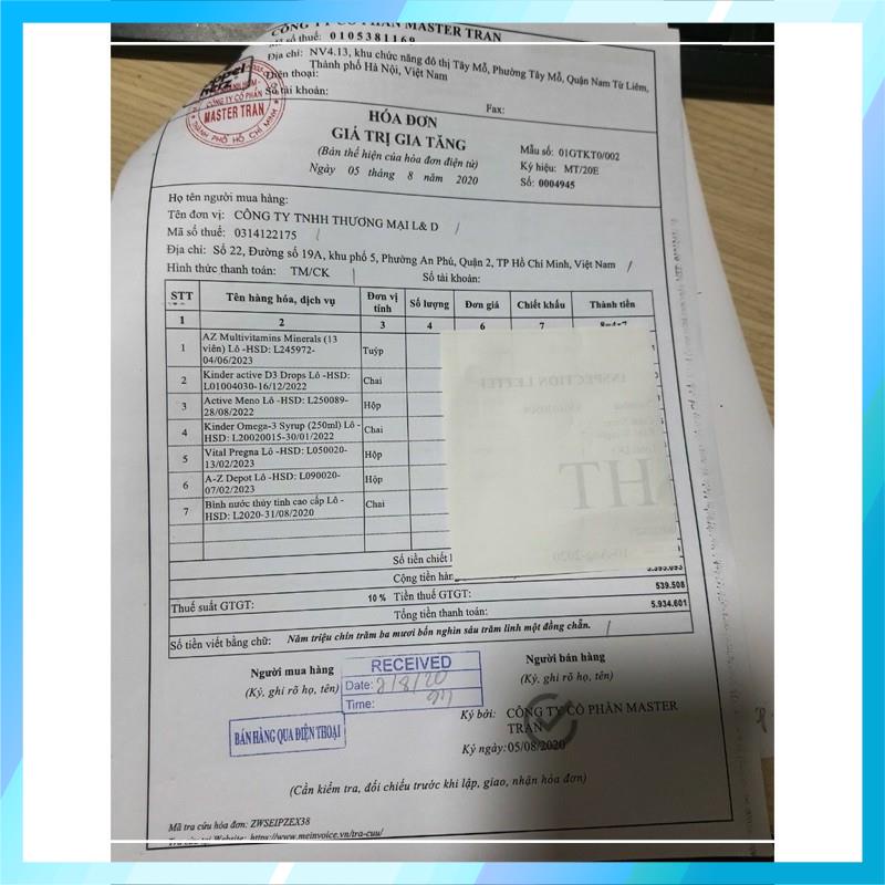 Viên Uống Bổ Sung Vitamin, Khoáng Chất Tổng Hợp Giúp Tăng Cường Sức Khỏe Doppelherz Aktiv A-Z Depot Đức Hộp 30 Viên | BigBuy360 - bigbuy360.vn