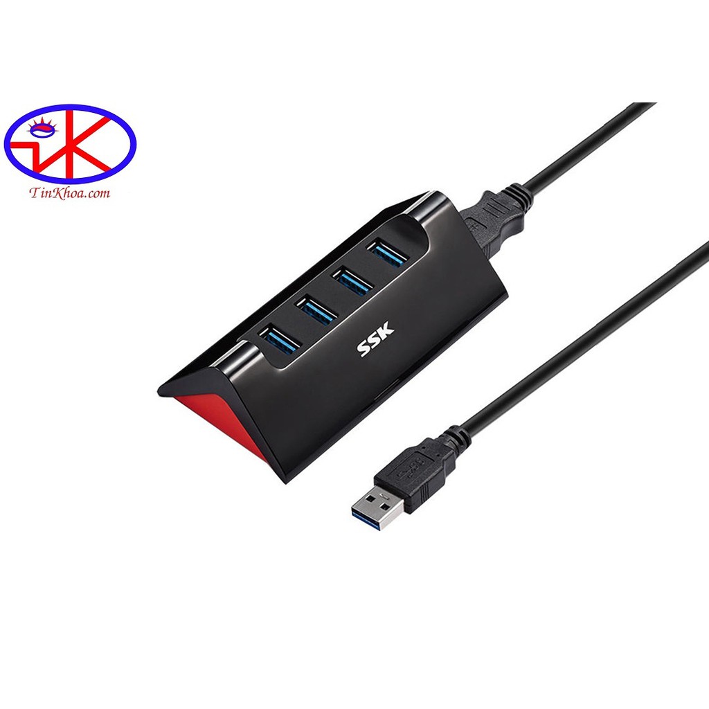 Hub chia USB 4 cổng 2.0 /3.0 SSK SHU830/SHU835