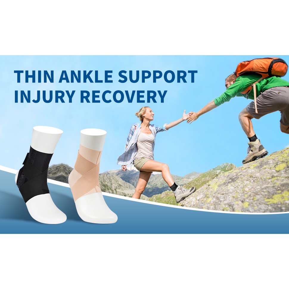 Đai quấn bảo vệ mắt cá chân NEENCA thoáng khí hỗ trợ phục hồi chấn thương cho nam và nữ