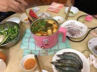 CA LẨU MINI, CA MÌ MINI  SIZE 18CM