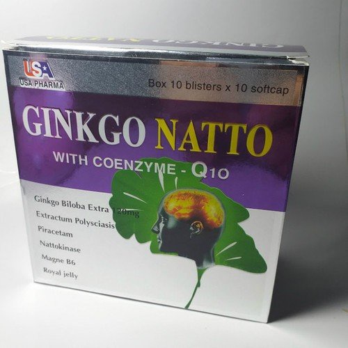 Viên uống bổ não Ginkgo Natto Q10