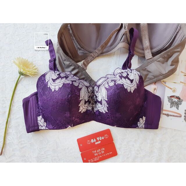 (936)Áo lót mỏng ren hoa đẹp