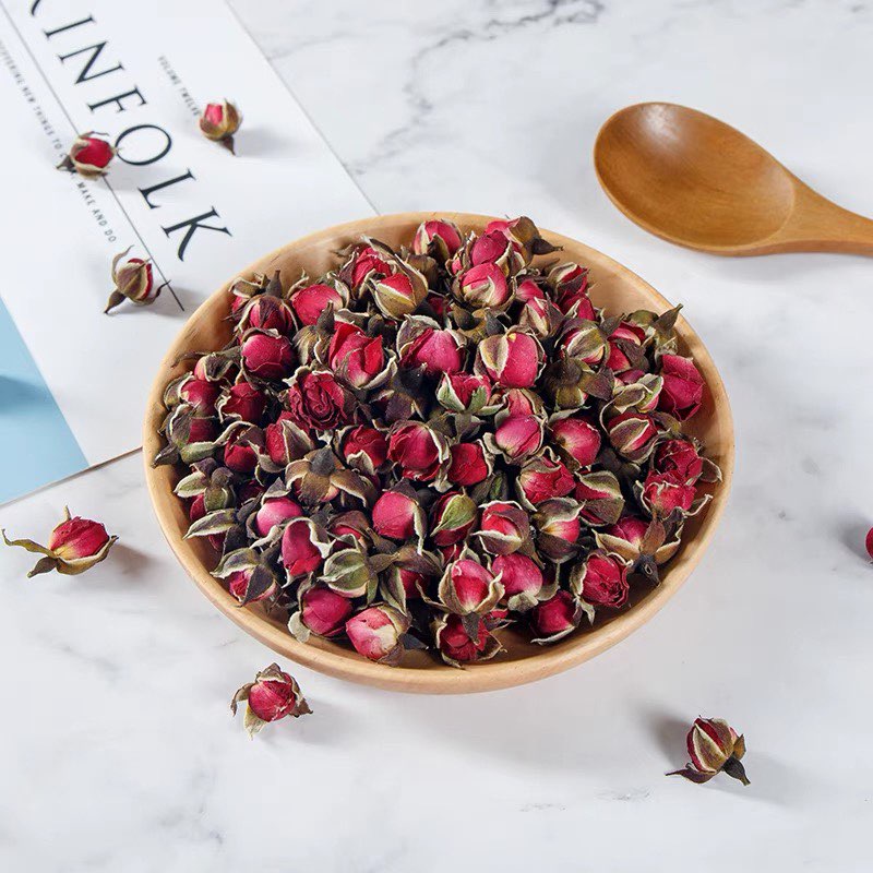 Trà Hoa Hồng Sấy Khô 200G Thượng Hạng Giúp  Giảm Cân, Đẹp Da, Chống Lão Hóa