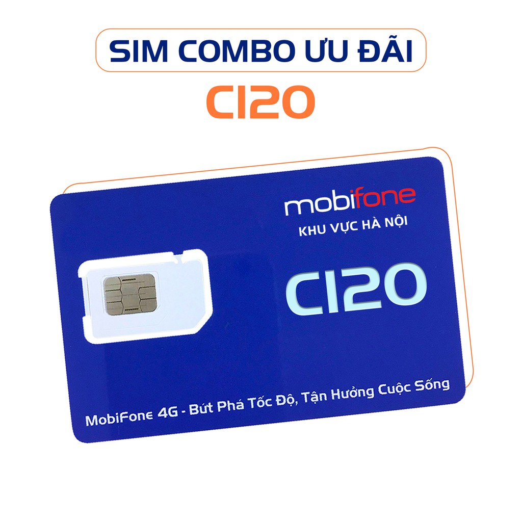 Siêu Sim Combo Ưu Đãi MobiFone C120