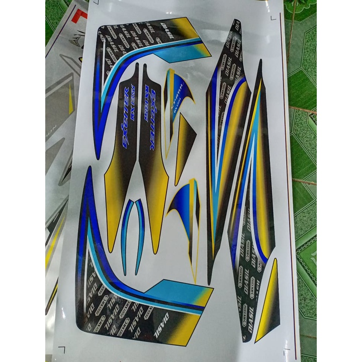 Tem rời ex 2010 vàng đen